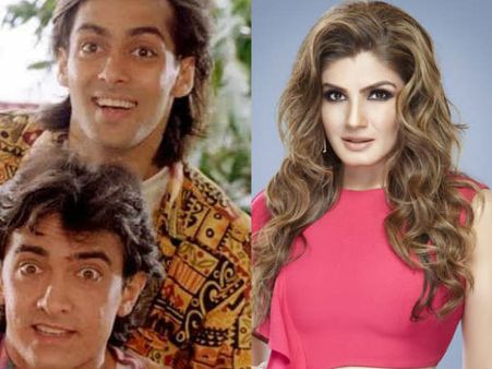 अंदाज अपना अपना की शूटिंग के दौरान एक दूसरे बात नहीं करते थे सलमान और आमिर- रवीना टंडन