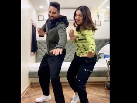 आयुष्मान खुराना और भूमि पेडनेकर के डांस ने मचाया तहलका- इंटरनेट पर वायरल हो रहा है Video