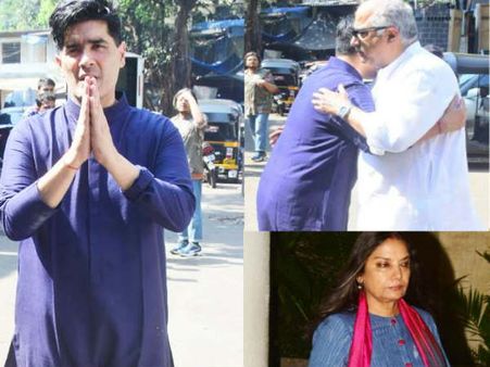 डिजायनर मनीष मल्होत्रा के पिता का निधन- बोनी कपूर, करण जौहर समेत ये सितारे पहुंचे घर