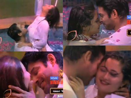 BIGG BOSS 13- दुश्मनी छोड़ रोमांटिक हुए सिद्धार्थ और रश्मि- पूल में शूट हुआ HOT वीडियो