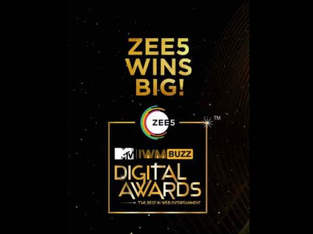 IWM Buzz Awards: दर्शकों की पहली पसंद बना Zee5, जीते 9 मुख्य अवार्ड्स
