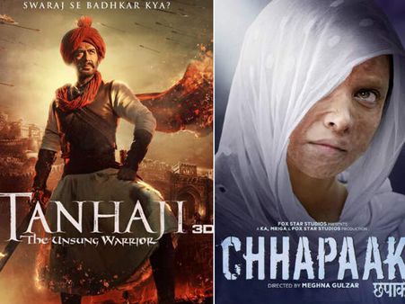 जनवरी 2020: अजय देवगन, दीपिका पादुकोण से लेकर कंगना रनौत का धमाका, बेसब्री से इंतज़ार