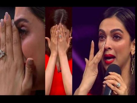 लाइव रियलिटी शो में रो पड़ीं दीपिका पादुकोण, वायरल हो रहा है उनका ये Video