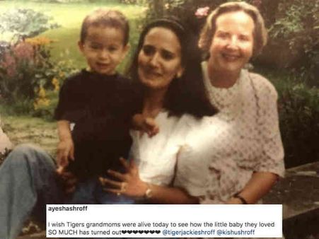 Pic Of The Day: टाईगर श्रॉफ की मां ने शेयर की दादी के साथ बचपन की तस्वीर, तेज़ी से हो रही है वायरल