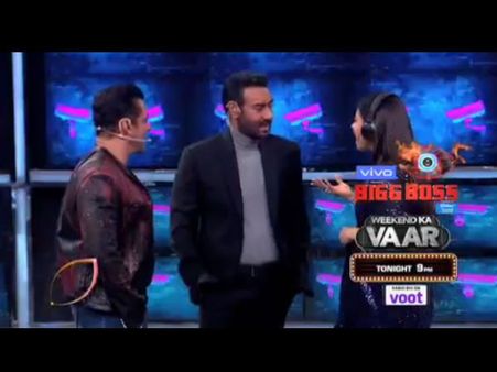 बिग बॉस 13 के सेट पर काजोल ने अजय देवगन को जड़ा थप्पड़, देखते रह गए सलमान खान