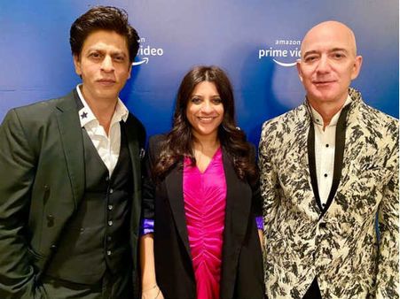Amazon Prime के इवेंट में पहुंचे जेफ बेजोस, शाहरुख खान समेत बॉलीवुड सितारों से की मुलाकात- PICS