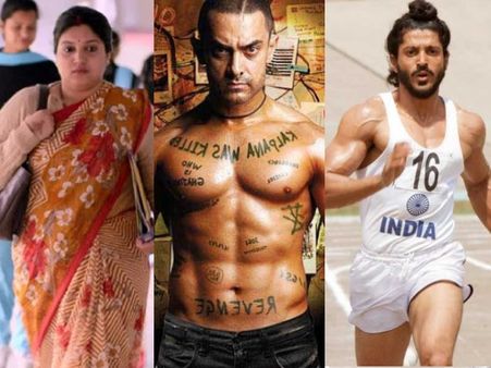 रोल को परफेक्ट बनाने के लिए इतने बदल गए ये सितारे, तस्वीरें देखकर होश उड़ जाएंगे