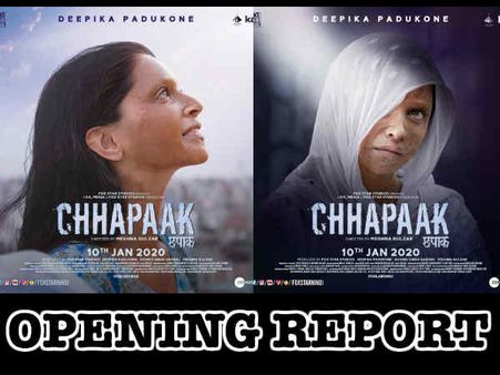 छपाक 1st day 1st Show: बॉक्स ऑफिस पर दीपिका पादुकोण की अच्छी शुरूआत