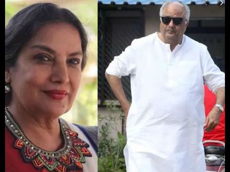 शबाना आजमी से अस्पताल में मिले बोनी कपूर- बाहर आकर बताया कैसी है अभिनेत्री की तबियत