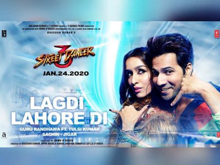 Lagdi Lahore Di- रिलीज हुआ स्ट्रीट डांसर 3डी का गाना- वरुण, श्रद्धा के साथ गुरु रंधावा का धमाका