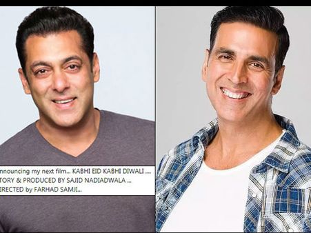 अक्षय कुमार कभी सलमान को कॅापी करते थे, आज वो अक्षय की नकल कर रहे हैं, ट्टीट Viral