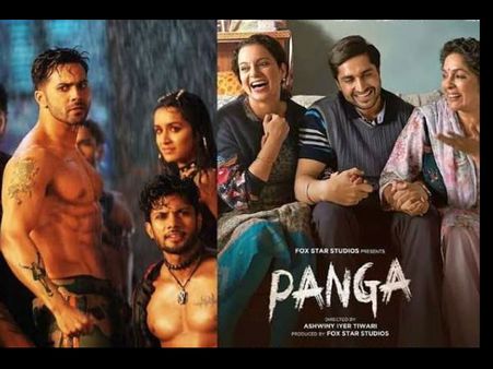 Box Office:वरुण धवन की स्ट्रीट डांसर 3डी की करोड़ों की कमाई, कंगनाा की पंगा का बुरा हाल !