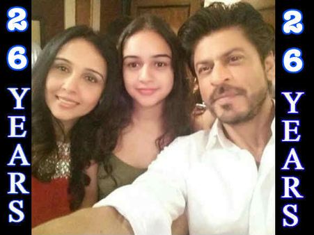 26 साल बाद: शाहरूख खान और उनकी कभी हां कभी ना हीरोइन, शेयर की सेल्फी