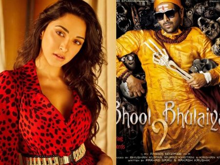 'भूल भुलैया 2' से वीडियो लीक, कार्तिक आर्यन की बाहों में नजर आईं कियारा आडवाणी !