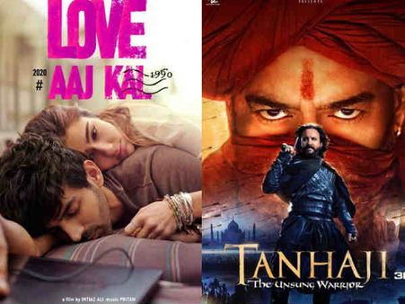 कार्तिक - सारा की लव आजकल ने बनाया पहला रिकॉर्ड, तानाजी को छोड़ा पीछे