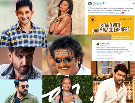बॉलीवुड, टॉलीवुड और हॉलीवुड एक साथ कोरोना की जंग में शामिल, करोड़ों रुपये किए दान- पूरी लिस्ट देखिए