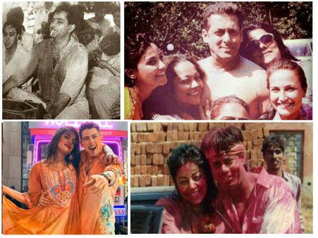 प्रियंका- निक से लेकर शाहरुख, सलमान, बच्चन परिवार के होली सेलिब्रेशन की शानदार तस्वीरें- PHOTOS