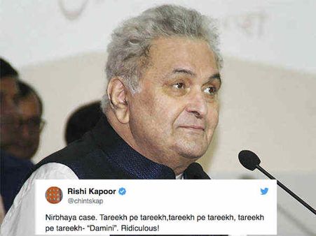 निर्भया रेप केस में फांसी की सज़ा में देरी और फूट पड़ा ऋषि कपूर का गुस्सा