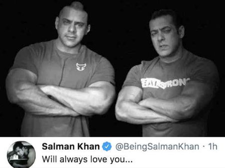 सलमान खान भतीजे की मौत से टूटे, शेयर की तस्वीर