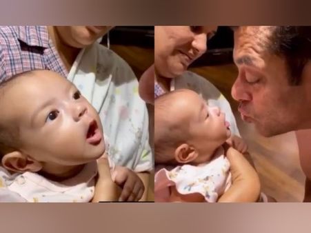 अर्पिता खान की बेटी अयात के क्यूटनेस के आगे फीका पड़ा सलमान खान का स्वैग, वीडियो वायरल