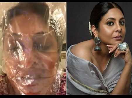 मुंह को पॅालीथिन से बांध कर शेफाली शाह का कोरोना खौफनाक Video ,रोंगटे खड़े देगा