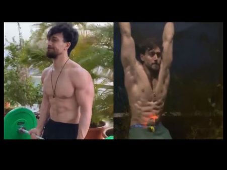 VIDEO टाइगर श्रॉफ का लॅाकडाउन में खतरनाक स्टंट, लिखा- बचपन में मां घर में खेलने नहीं देती