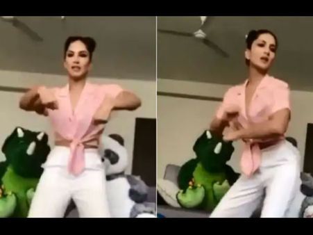 सनी लियोन ने साझा किया धमाकेदार डांस वीडियो- रोटी बेली और जलेबी भी बनाई