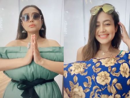 लॉकडाउन में तकिए वाली ड्रेस पहनकर ट्रोल हुईं नेहा कक्कड़- लोग ऐसे बना रहे हैं मजाक!