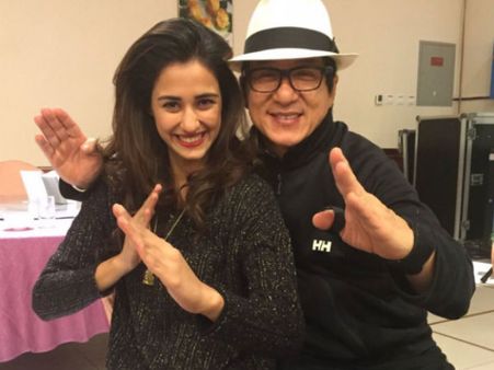 जैकी चैन के जन्मदिन पर दिशा पटानी का धमाकेदार पोस्ट- तस्वीर हो रही है वायरल