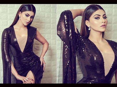 बिकिनी के बाद ब्लैक हॉट गर्ल बन गईंं उर्वशी रौतेला, बवाल डांस VIDEO, अकेले में देखिए