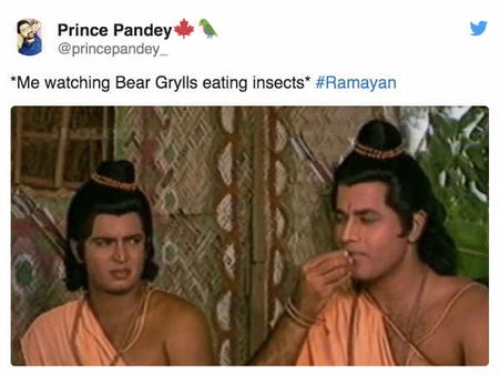 दूरदर्शन पर रामायण देख कर लोट पोट हो रहे लोग, इन सीन की तो उड़ चुकी धज्जियां