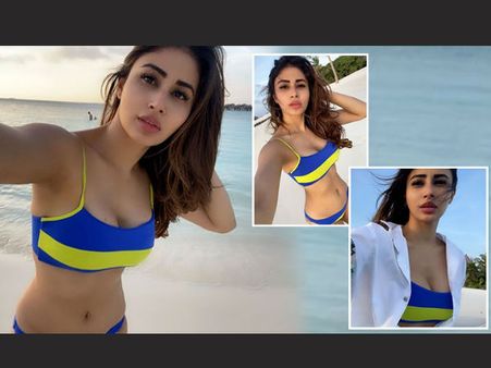 लॉकडाउन में मौनी रॉय ने बिकिनी तस्वीरों से फैंस को रिझाया, वायरल हुआ किलर लुक