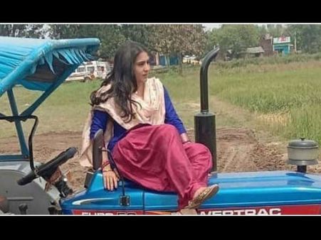 अक्षय कुमार- धनुष की फिल्म 'अतरंगी रे' से सारा अली खान का लुक लीक- जबरदस्त पंजाबी कुड़ी