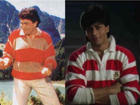 शाहरूख खान की पहली ब्लॉकबस्टर DDLJ - पहना था ऋषि कपूर का चांदनी स्वेटर, वो भी छेद के साथ
