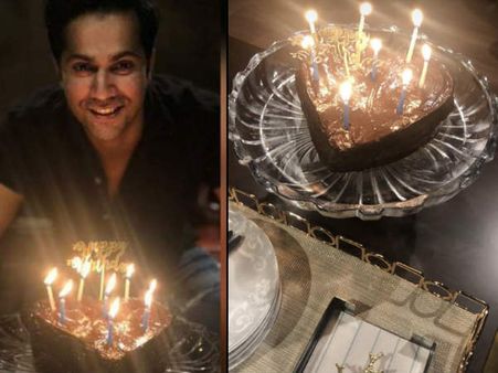 लॉकडाउन के बीच वरुण धवन ने फैमिली के साथ मनाया बर्थडे- केक के साथ खिंचाई फोटो- PICS