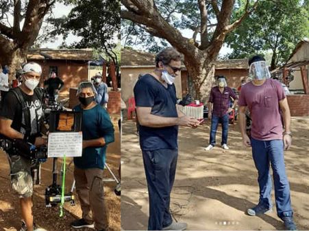 अक्षय कुमार ने सरकार से ली इजाज़त, शूरू हो गई आर बाल्कि के साथ शूटिंग, देखिए तस्वीरें