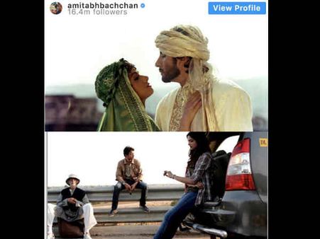 अमिताभ बच्चन के दो साथी, दो फिल्मों की एनिवर्सरी, श्रीदेवी की खुदा गवाह, इरफान की पीकू, यूं किया याद