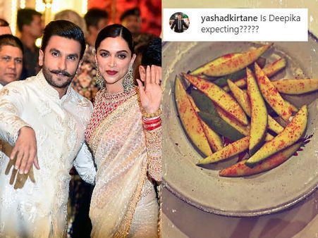 दीपिका पादुकोण ने खाया कच्चा आम- फैंस ने पूछा खुशखबरी है क्या? Viral हुआ पोस्ट