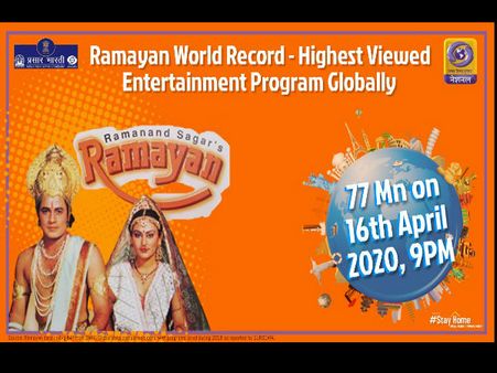 रामायण का वर्ल्ड रिकॉर्ड बनाने का दावा झूठा, 106 मिलियन के साथ ये दुनिया का नंबर 1 शो, बड़ा खुलासा !