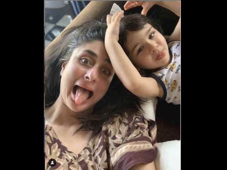 करीना कपूर तैमूर के साथ शैतानी करते हुए बिता रही हैं अपना मदर्स डे, देखिए तस्वीरें