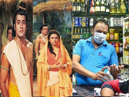 लॉकडाउन में खुली शराब की दुकानें, रामायण के राम-सीता का गुस्सा-अरुण गोविल, दीपिका, सुनील का रिएक्शन