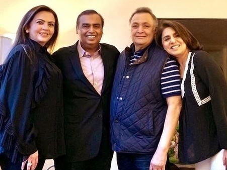 नीतू कपूर का इमोशनल पोस्ट- कैंसर से जूझ रहे पति ऋषि कपूर के आखिरी दो साल- अंबानी परिवार को शुक्रिया