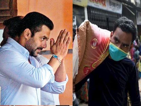 वाह भाईजान ! 7000 दिहाड़ी मजदूरों के बाद सलमान खान ने फिर दिखाई दरियादिली, इतने लोगों की फिर मदद