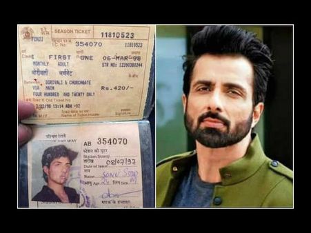 'मसीहा' सोनू सूद का स्ट्रगल: 420 रु का लोकल ट्रेन का पास हुआ वायरल, शुरुआत में सुनने पड़े थे ताने