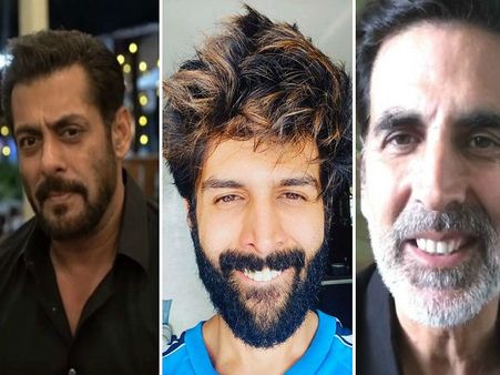सलमान- अक्षय ने दाढ़ी लुक में बढ़ाया लॉकडाउन मीटर, 10 Trending सुपरस्टार्स पर फैंस फिदा, देखिए