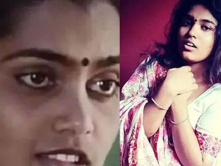TikTok पर छाईं बोल्ड 'सिल्क स्मिता', देखने के लिए उमड़ी लोगों की भीड़, वीडियो वायरल !