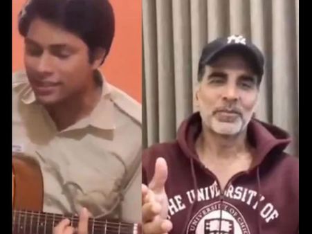 दिल्ली पुलिस कॉन्सटेबल ने गाया 'तेरी मिट्टी' सॉन्ग- अक्षय कुमार का रिएक्शन दिल जीत लेगा