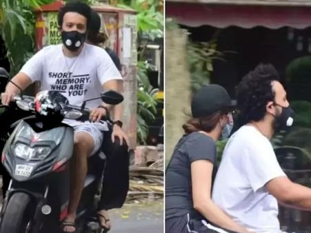 VIDEO: बाॅयफ्रेंड रोहन के साथ स्कूटी राइड पर दिखीं श्रद्धा कपूर, कैमरा देख छिपाया चेहरा