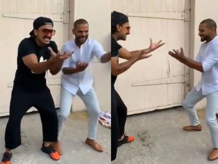 रणवीर सिंह के जन्मदिन पर शिखर धवन का 'खली बली' डांस- वायरल हुआ धमाकेदार वीडियो