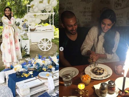 सोनम कपूर ने आनंद आहूजा के जन्मदिन पर दिया ये खास तोहफा- वायरल हुई तस्वीरें